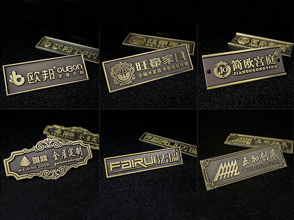 鋅合金標(biāo)牌安裝